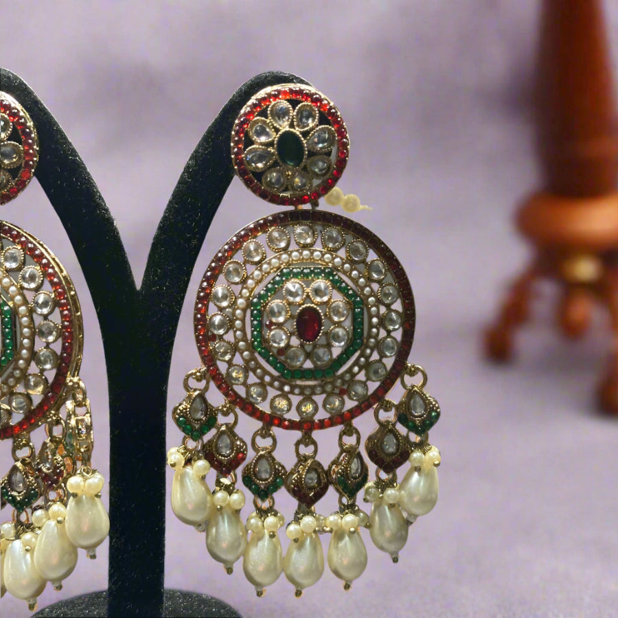 Noor-e-Mughal Bahubali Earrings