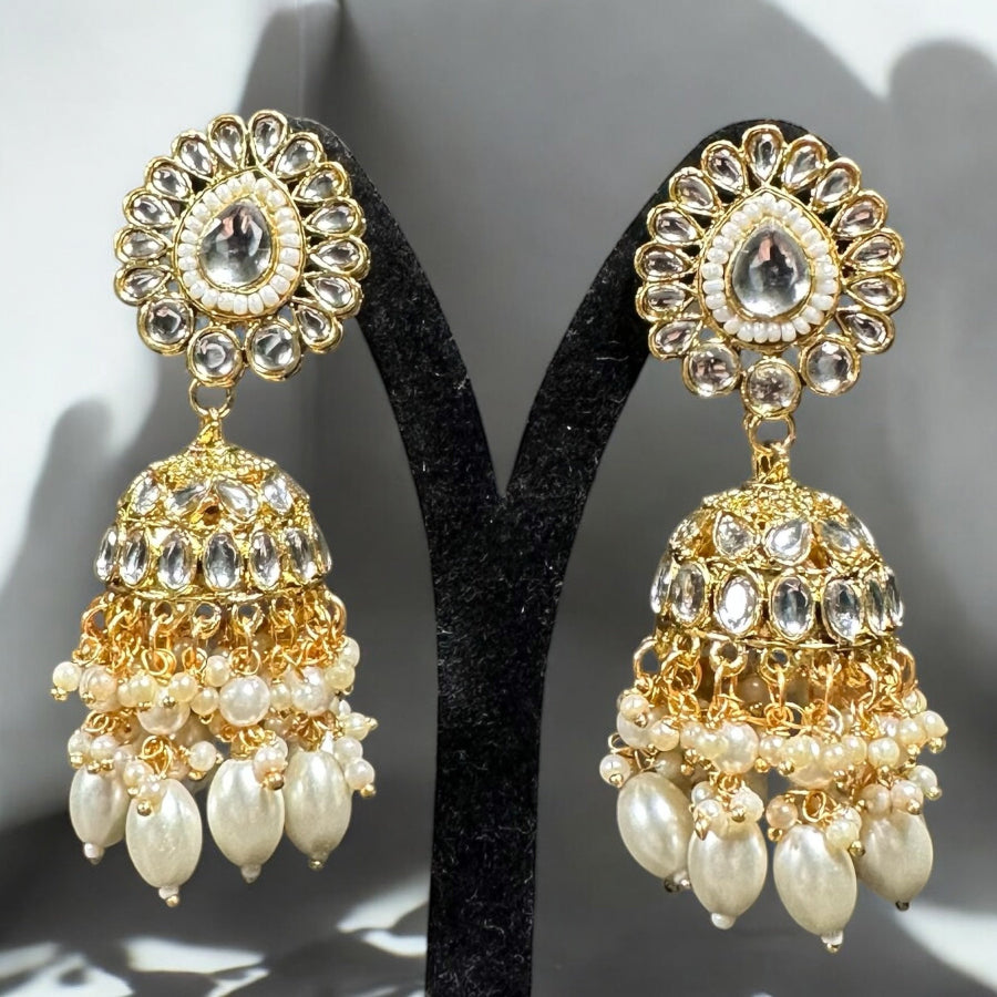 Vintage Style Kundan Bridal Set