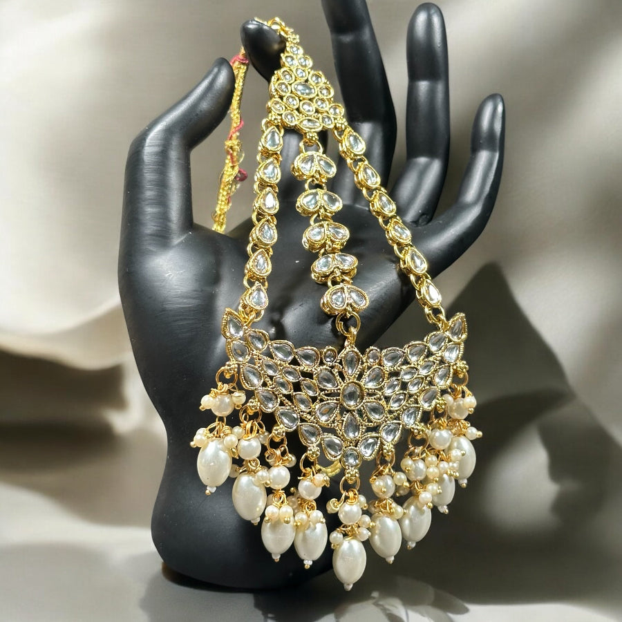 Vintage Style Kundan Bridal Set