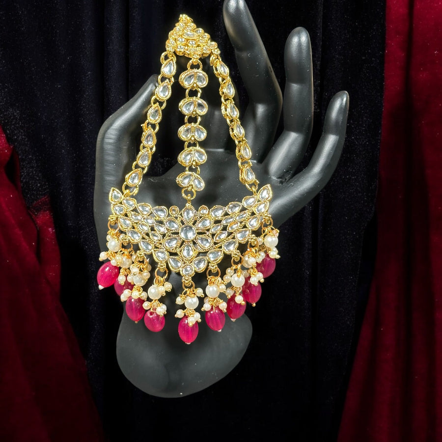 Vintage Style Kundan Bridal Set