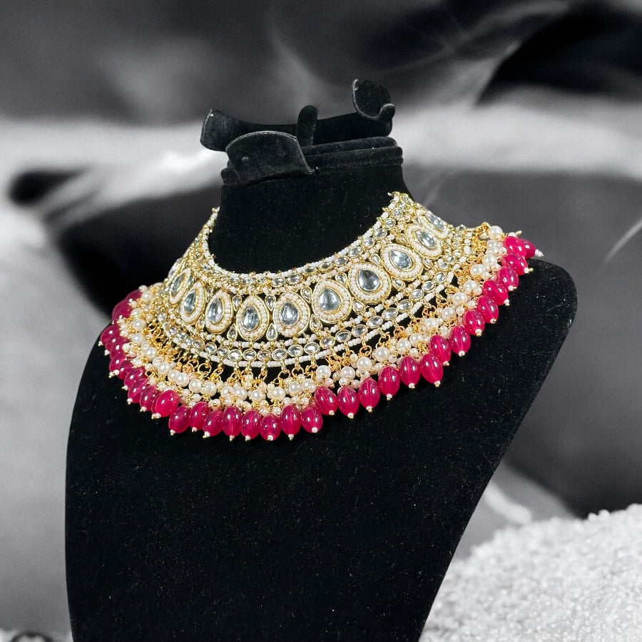 Vintage Style Kundan Bridal Set