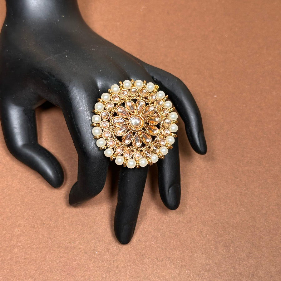 Anarkali Crown Ring R4