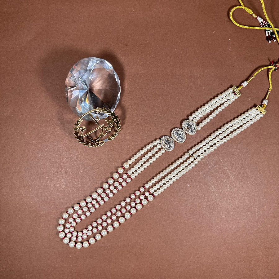 Dulha Shahi Pearl Layered Mala