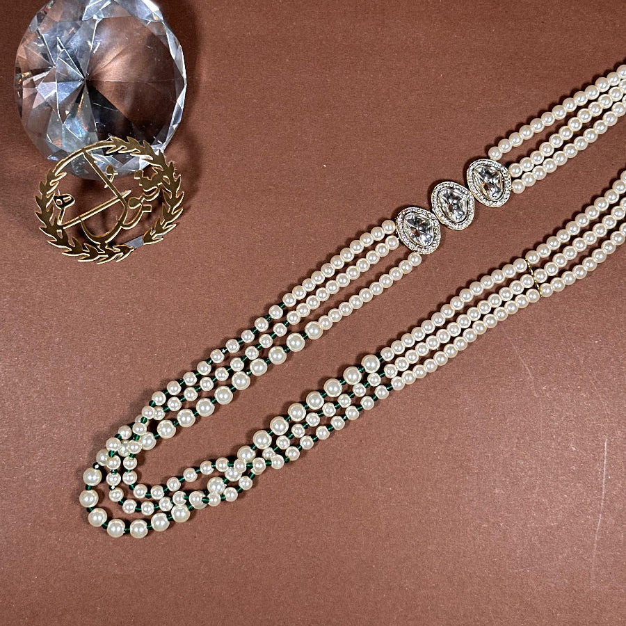 Dulha Shahi Pearl Layered Mala