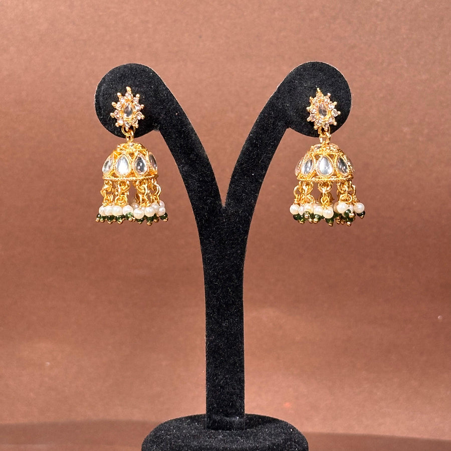 Husan-e-Lahza Necklace & Jhumka Set