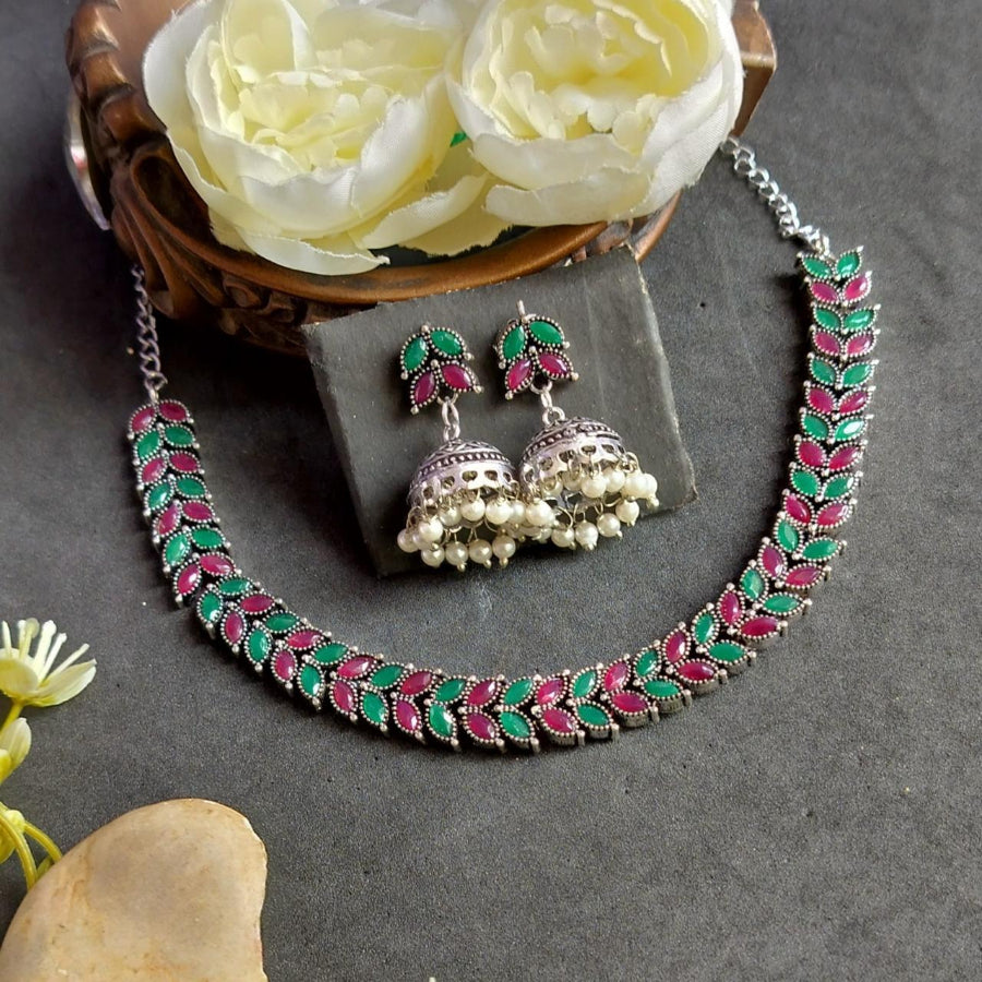 Mehak Jewels Necklace Set