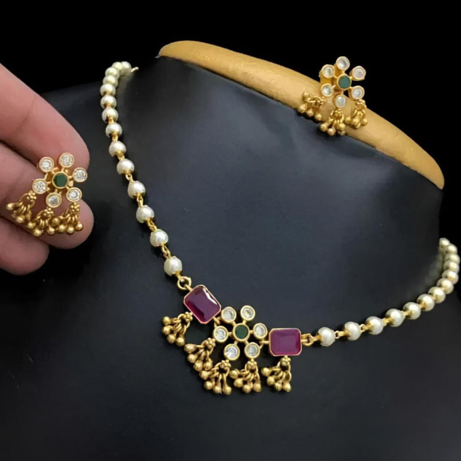 Mehek-e-Zar Necklace set