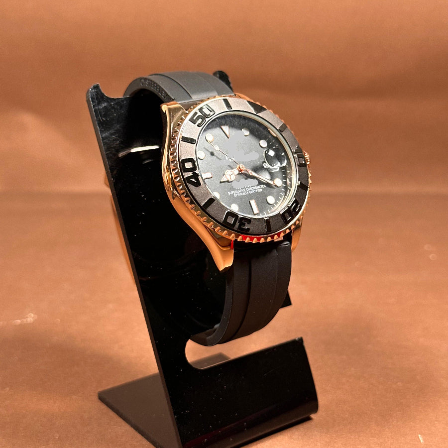 Men’s Luxury Stainless Steel Watch with Date Display