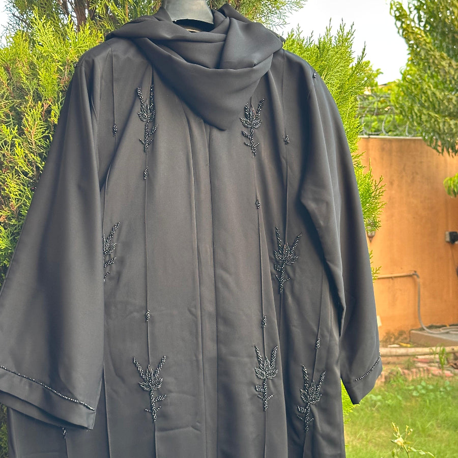 Modern Classic Black Abaya for Women