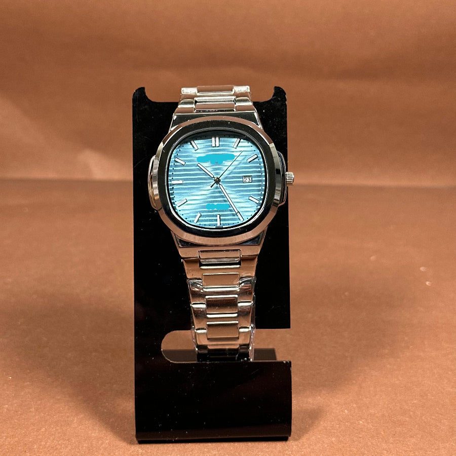 Stylish Quartz Watch with tiffany blue dial
