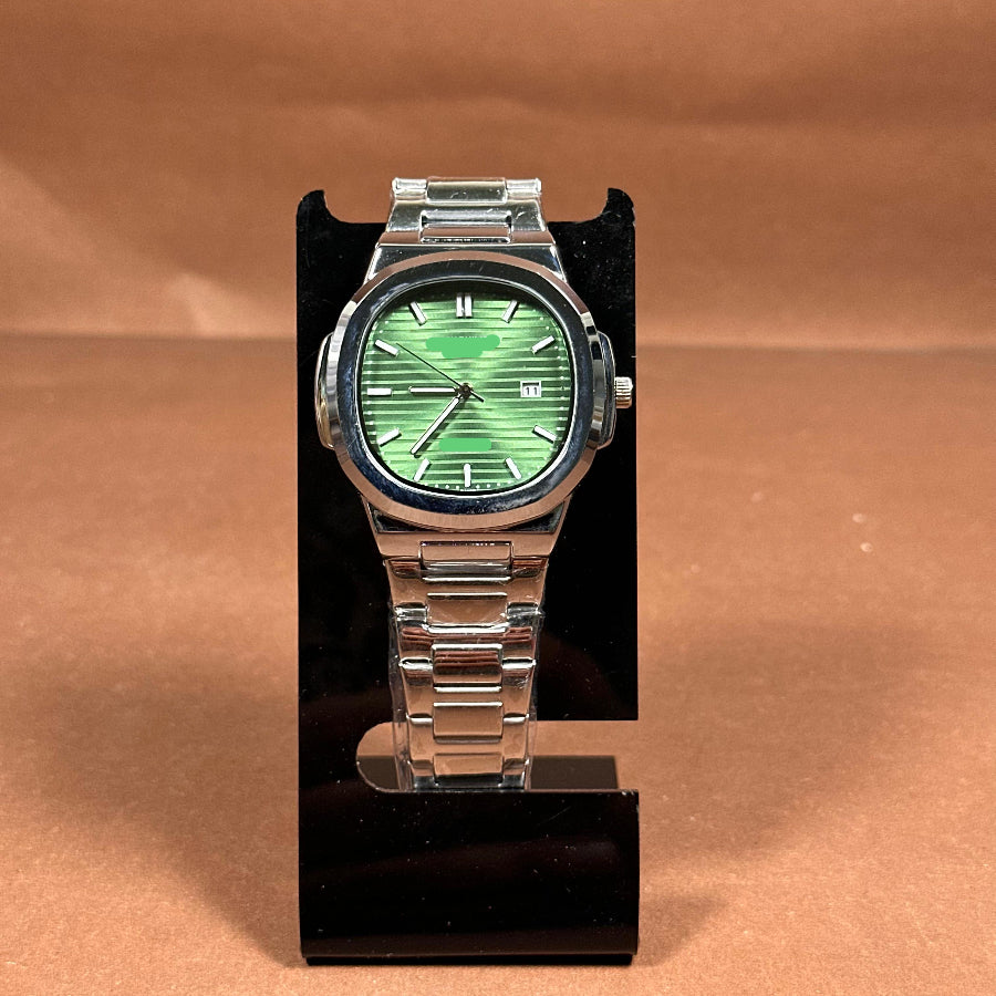 Stylish Quartz Watch with tiffany green dial