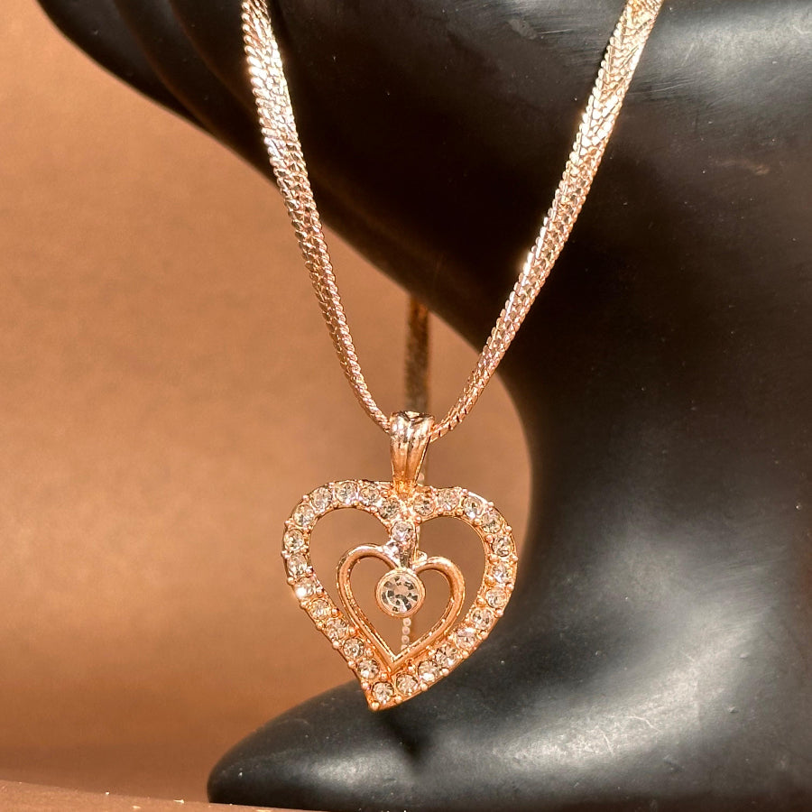 Timeless Love Script Pendant L7