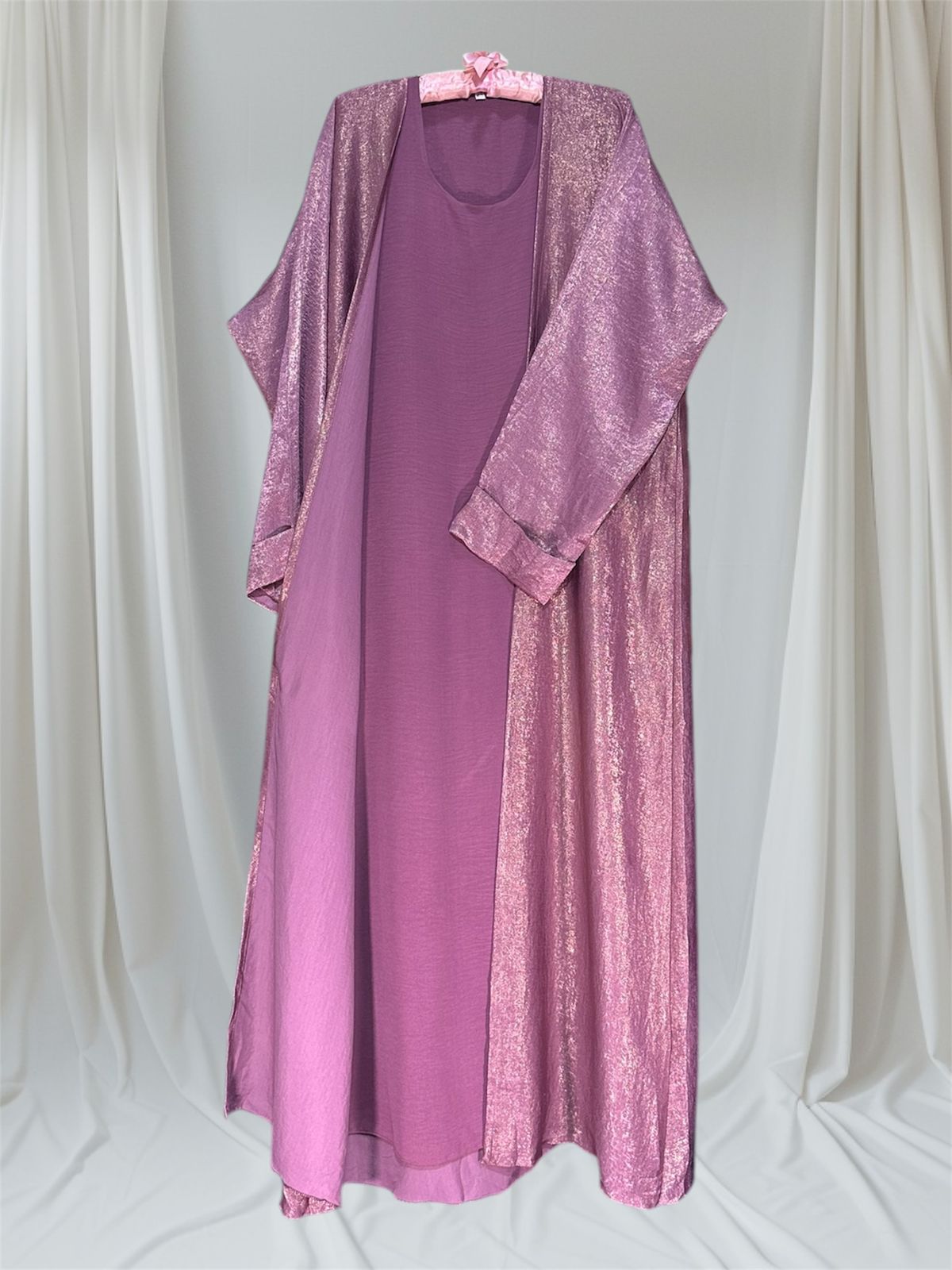 Zarlish Grace Abaya Purple