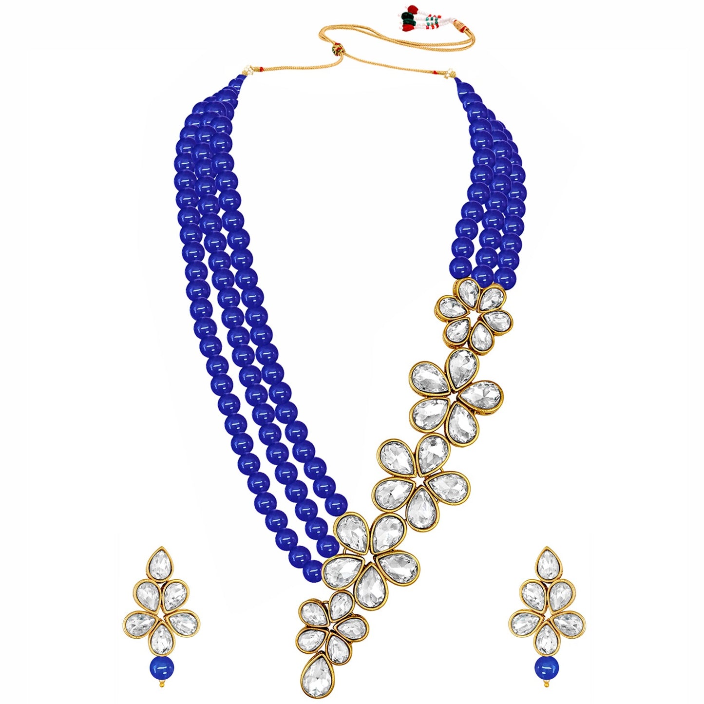 KUNDAN PEARL NECKLACE SET