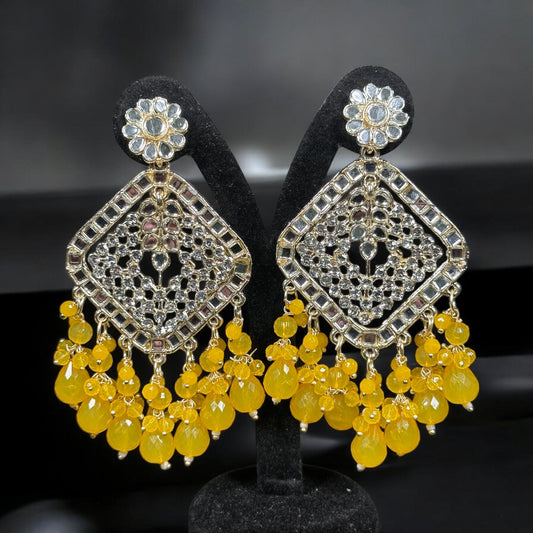Yellow Earrings