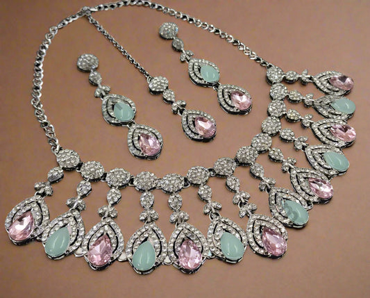 Polki AD Necklace set