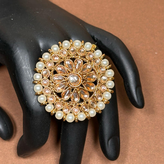 Anarkali Crown Ring R4