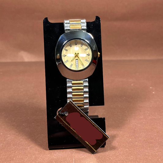 Champagne Diamond Accent Luxury Watch