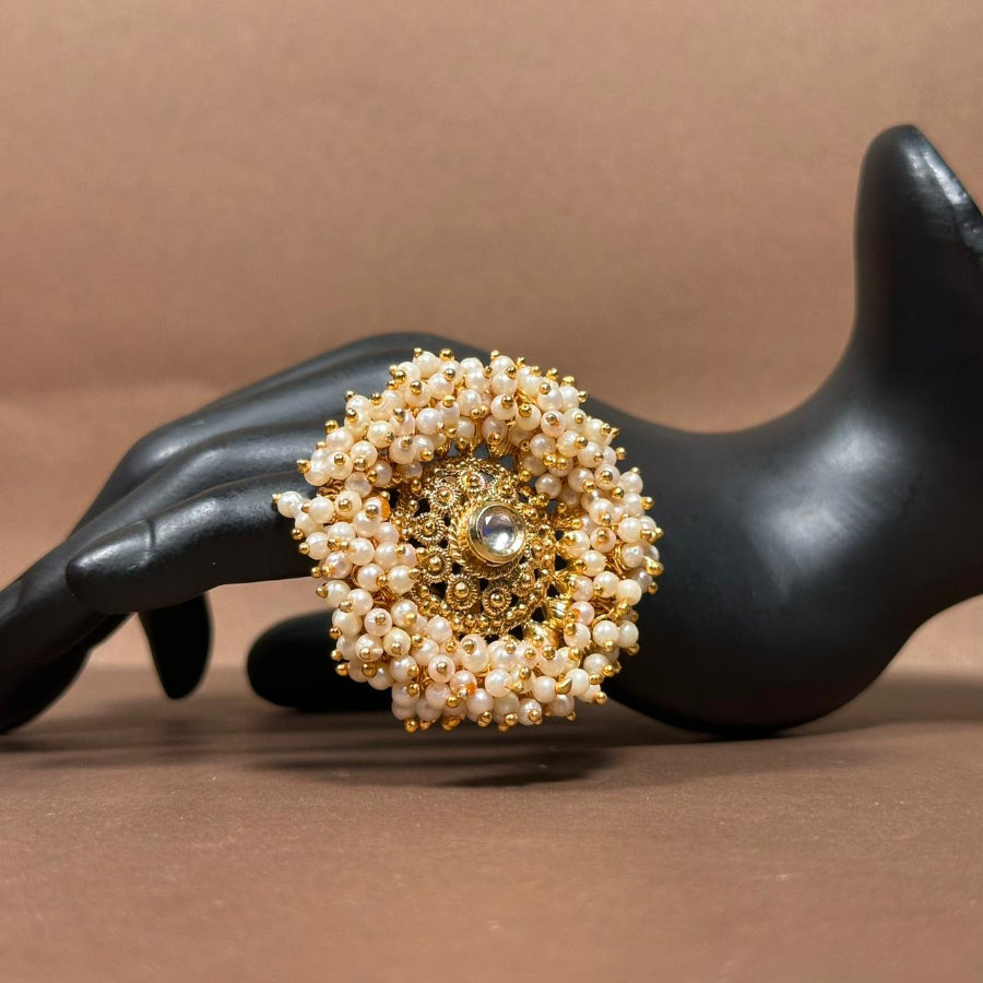 Chandni Gold Plated Ring