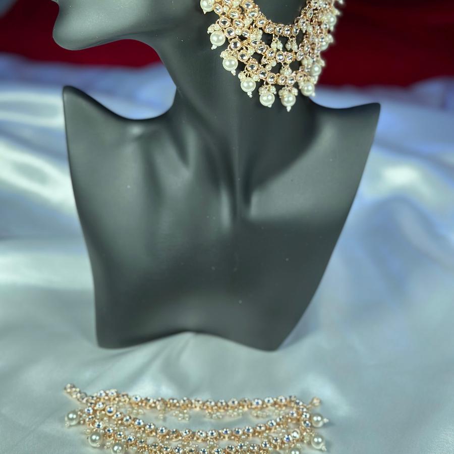 Bridal Kundan Saharay 3 Layers