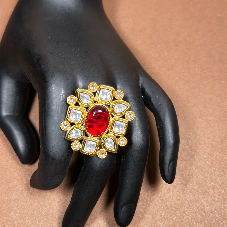 Lal Shehzadi Ring R19