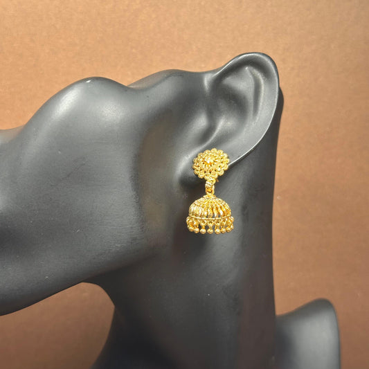 Luxury Gold Plated Earrings – Festive Look