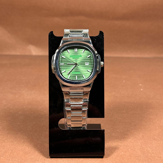 Stylish Quartz Watch with tiffany green dial 