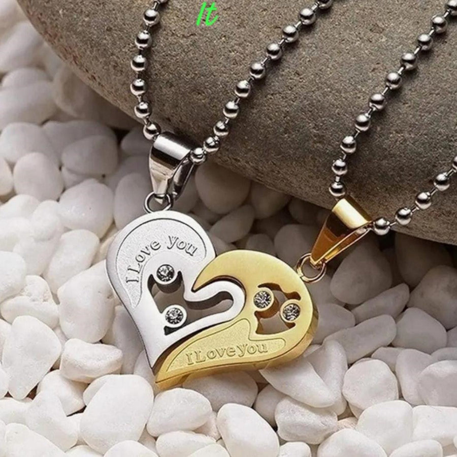 Two Hearts Interlocked Locket