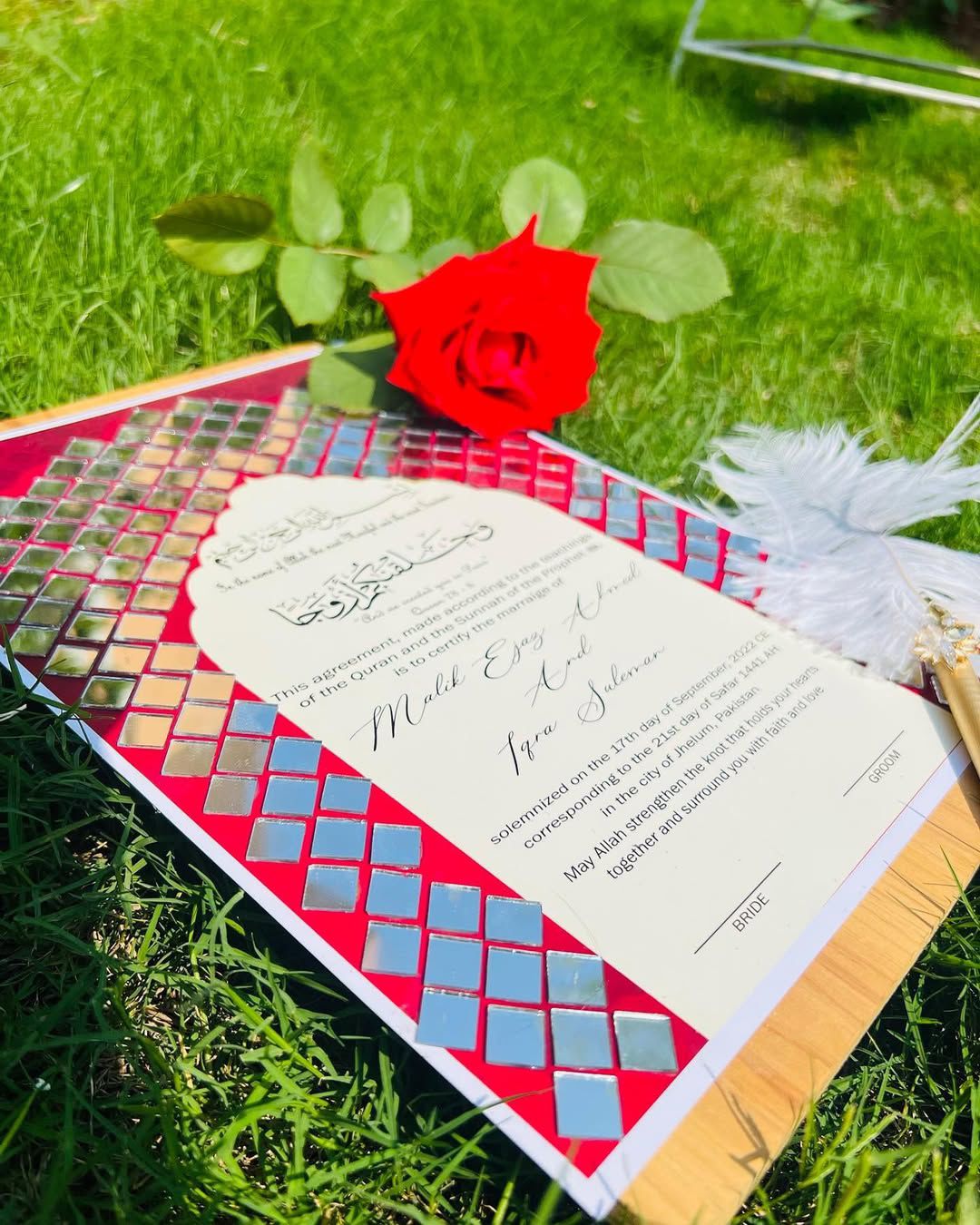 Nikkah Certificate