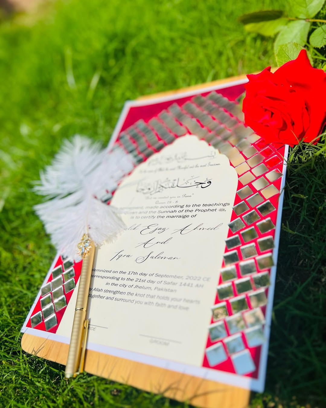 Nikkah Certificate