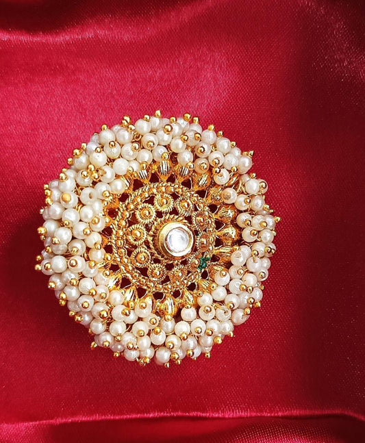Chandni Gold Plated Ring