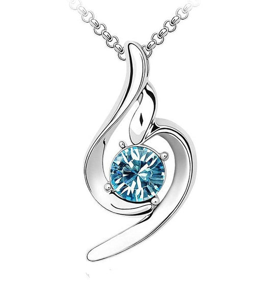 Silver Sea Breeze Locket Set