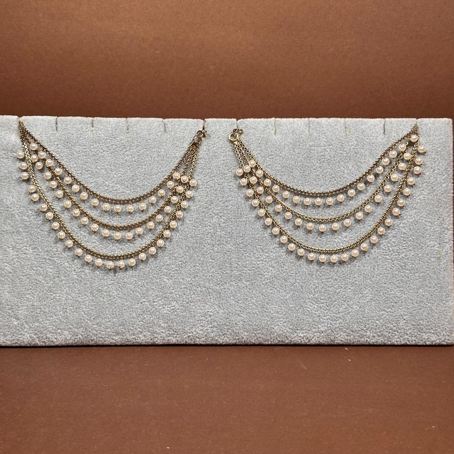 3 Layers White Pearl Saharay