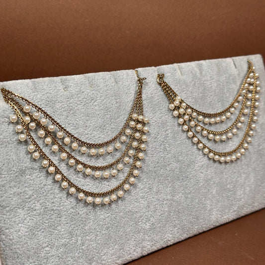 3 Layers White Pearl Saharay